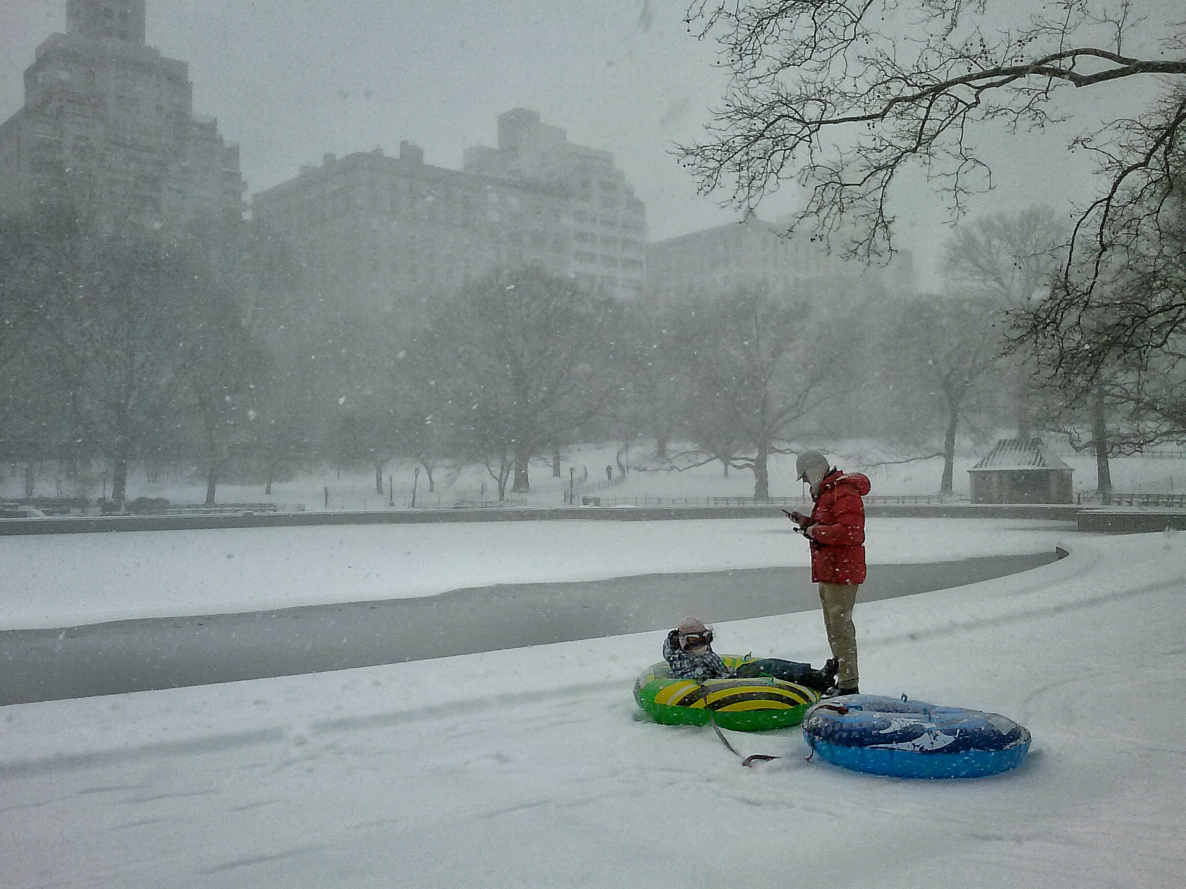 Central Park, neve, New York