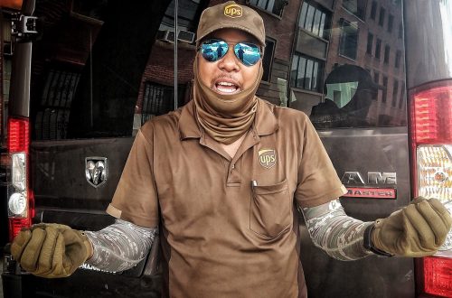 Elvin “The UPS Guy” in Gowanus, Brooklyn