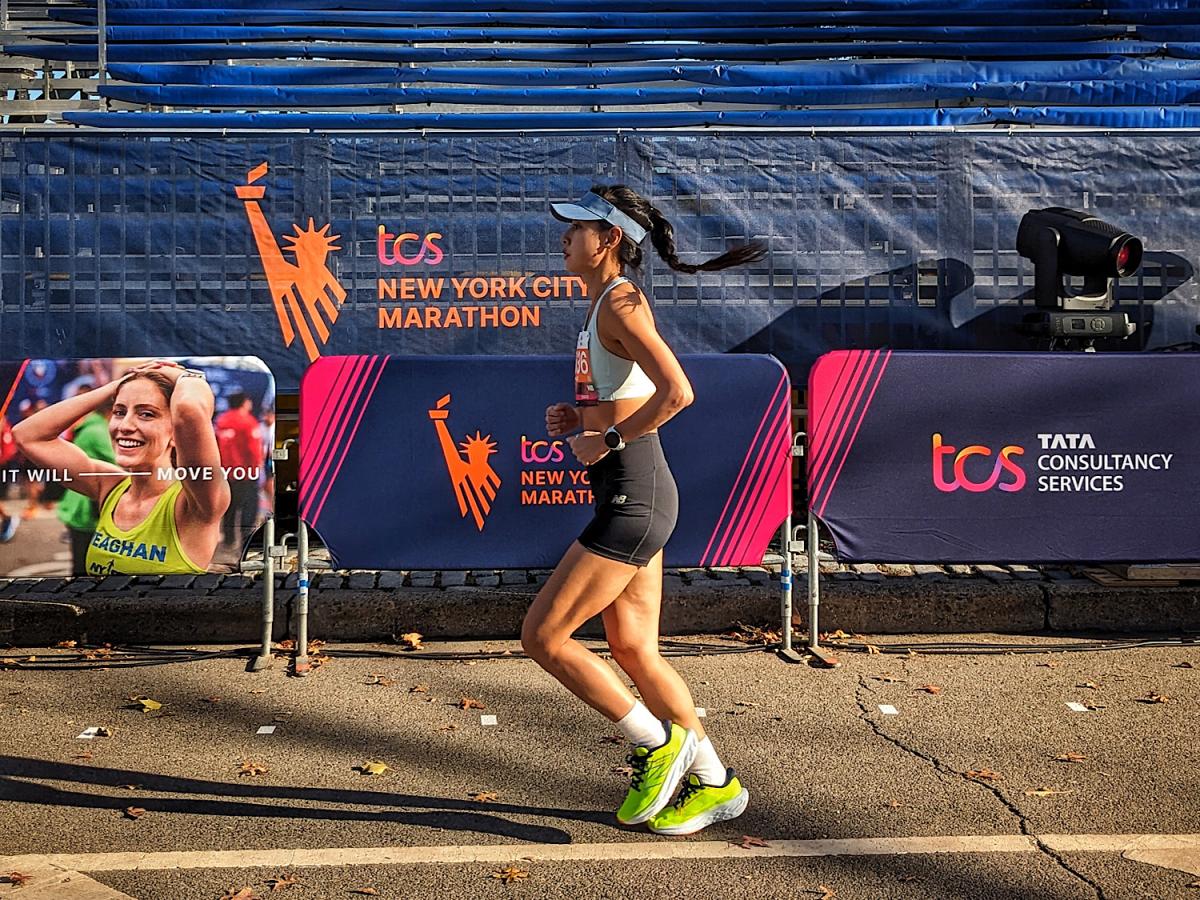 November 3, 2023, Central Park, two days before the TCS New York City Marathon