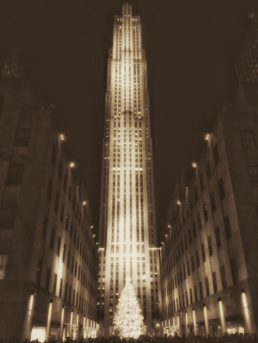 New York City, Rockefeller Center, 2020